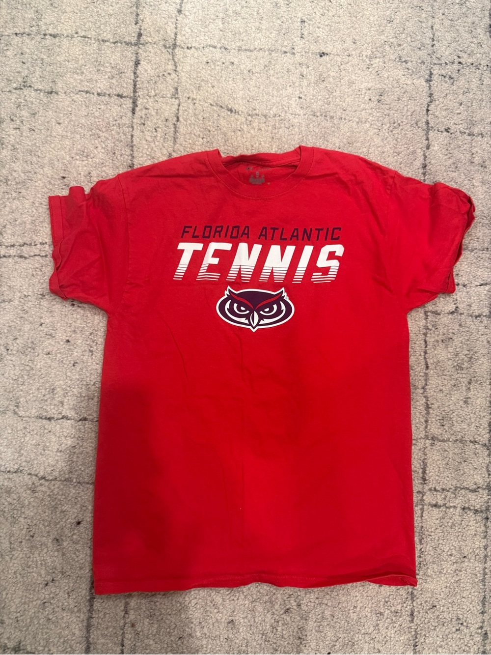 Champion Red Florida Atlantic Graphic Tee